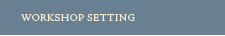 Workshop Setting